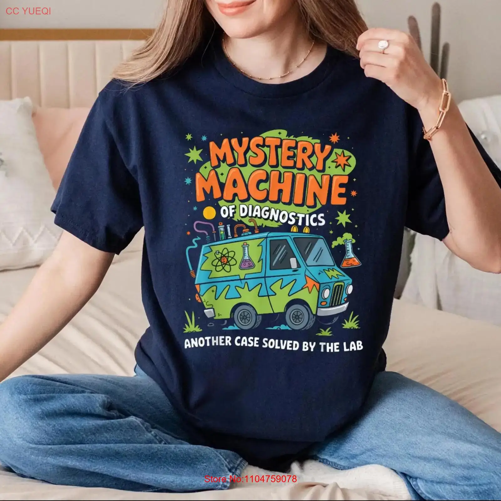 Medical Lab Diagnostics - เสื้อยืด Mystery Machine of Diagnostics Lab