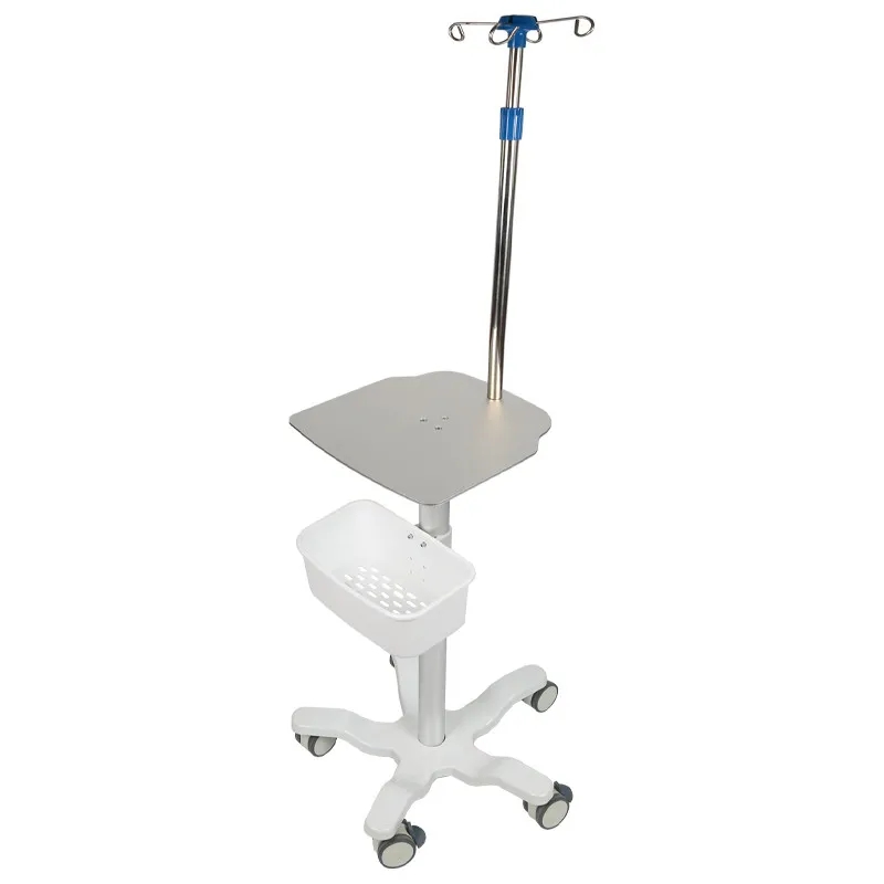 Iv Infusion Pole - ขาตั้งเคลื่อนที่สำหรับรถเข็นรถเข็นอุปกรณ์ขนาดเล็กปั๊มเข็มฉีดยาแบบหยดเสา IV