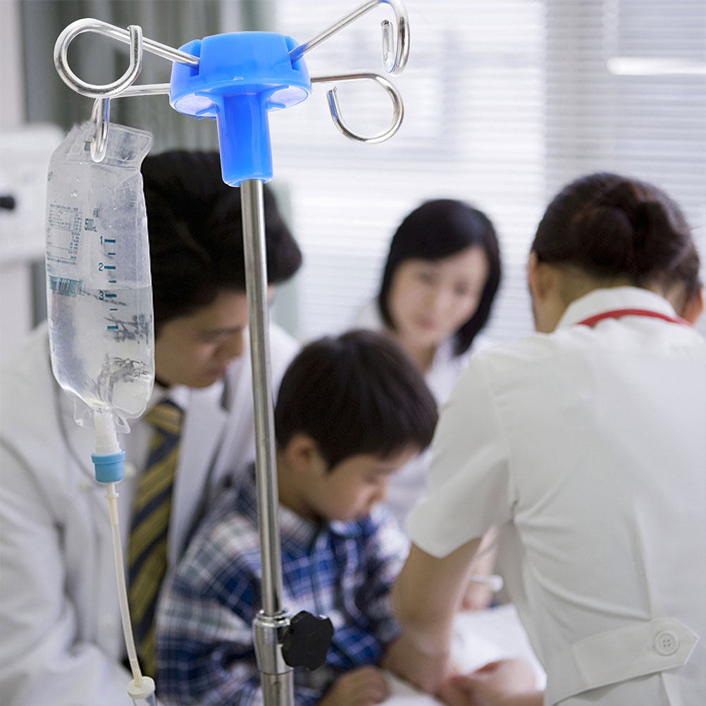 ตะขอแขวนราวแขวนสายสูญญากาศสแตน - Iv Infusion Pole บทวิจารณ์และราคา