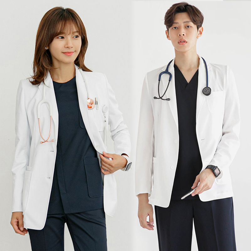 เสื้อกาวน์แล็บแบบ unisex แขนยา - Medical Lab Years บทวิจารณ์และราคา