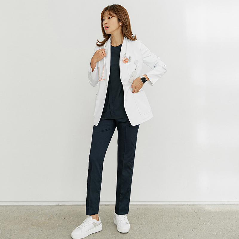 เสื้อกาวน์แล็บแบบ unisex แขนยา - Medical Lab Years บทวิจารณ์และราคา