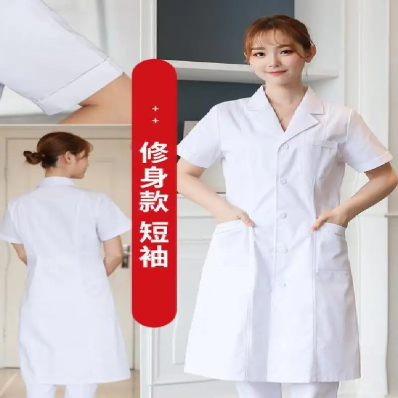สีขาว Lab Coat ทดลองทางการแพทย - Medical Lab Work บทวิจารณ์และราคา