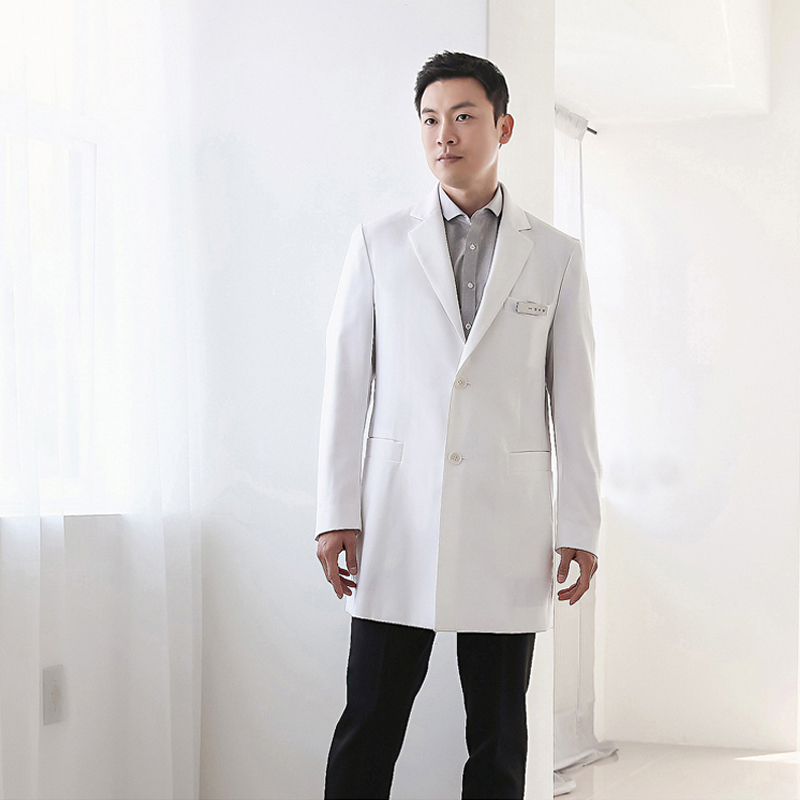เสื้อกาวน์แขนยาวสีขาวสไตล์เกาห - Medical Lab Years บทวิจารณ์และราคา