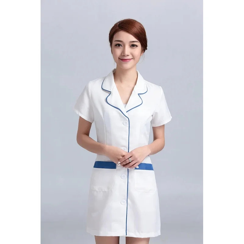 ชุดพยาบาลโรงพยาบาลสตรี ชุดเอี๊ - Medical Lab Gown บทวิจารณ์และราคา