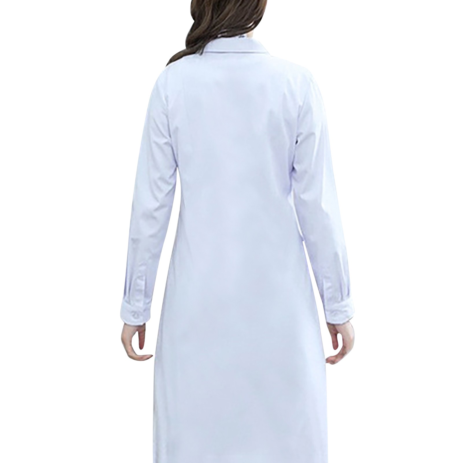 สีขาว Lab Coat สําหรับผู้หญิงผ - Medical Lab Work บทวิจารณ์และราคา