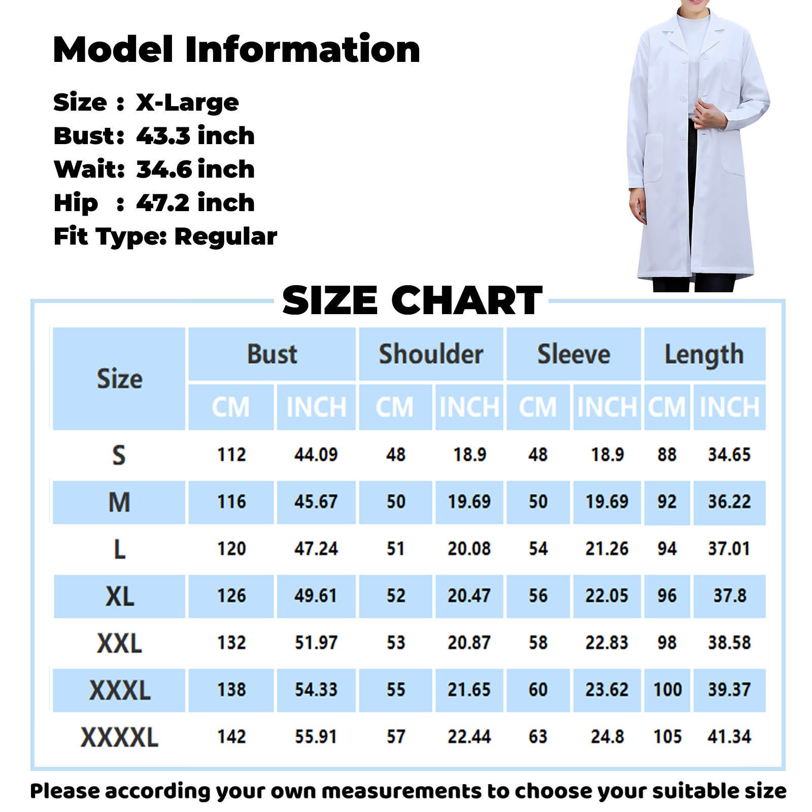 สีขาว Lab Coat สําหรับผู้หญิงผ - Medical Lab Work บทวิจารณ์และราคา