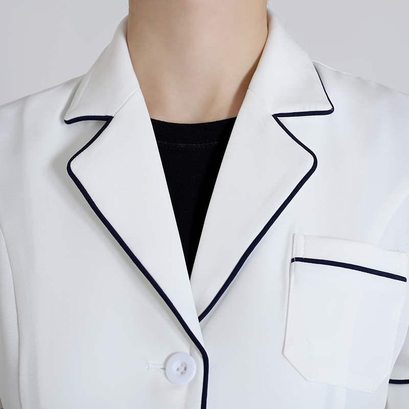 เสื้อกาวน์แขนสั้นสีขาว ชุดยูนิ - Medical Lab Years บทวิจารณ์และราคา