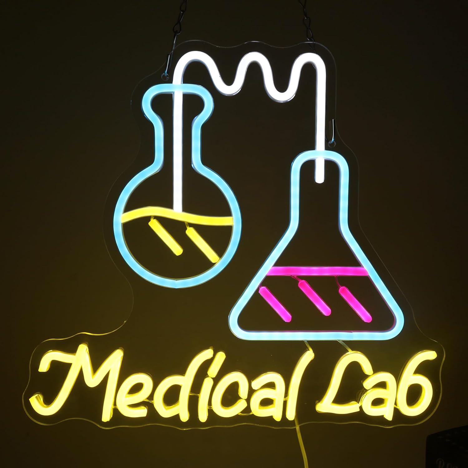 ป้ายไฟนีออนห้องปฏิบัติการวิทยา - Medical Lab Study บทวิจารณ์และราคา