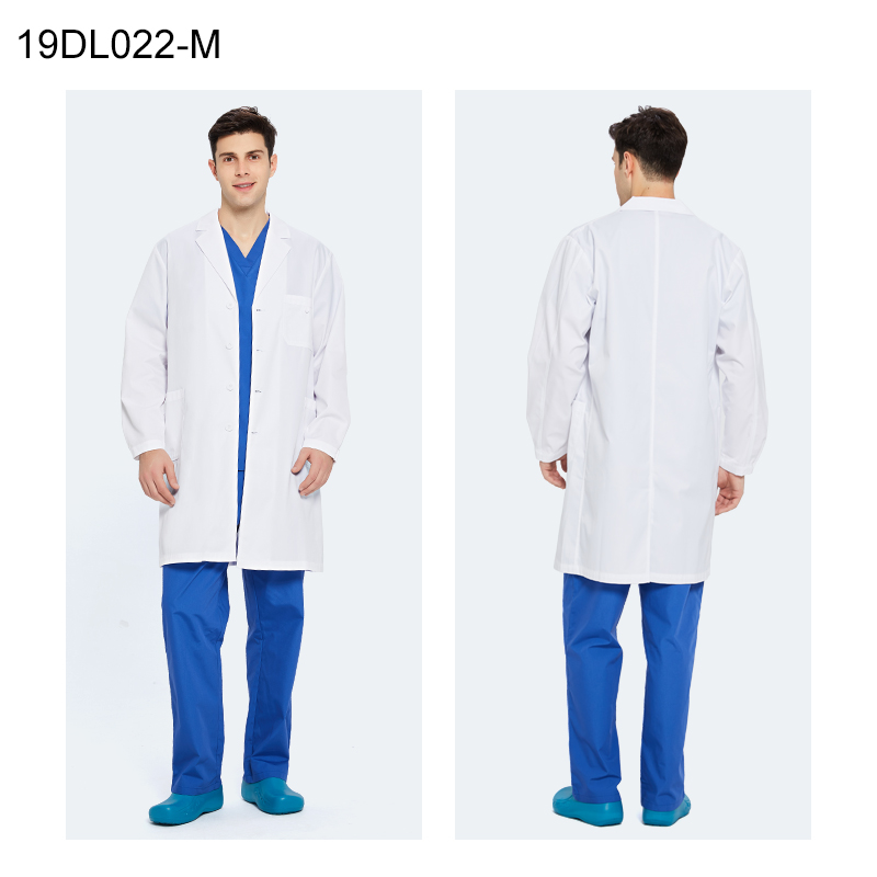 ANNO สีขาว Doctor Medical Coat - Medical Lab Gown บทวิจารณ์และราคา