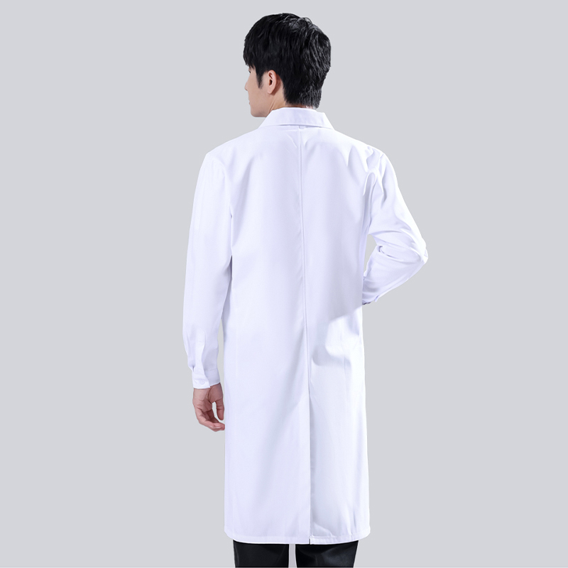 ชายสีขาว Medical Coat ผู้ชายนั - Medical Lab Gown บทวิจารณ์และราคา