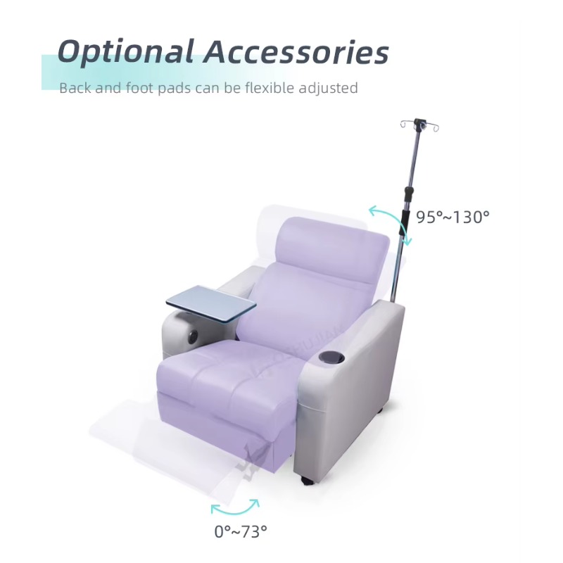 โซฟาปรับเอนสำหรับผู้ป่วยในโรงพ - Iv Infusion Pole บทวิจารณ์และราคา