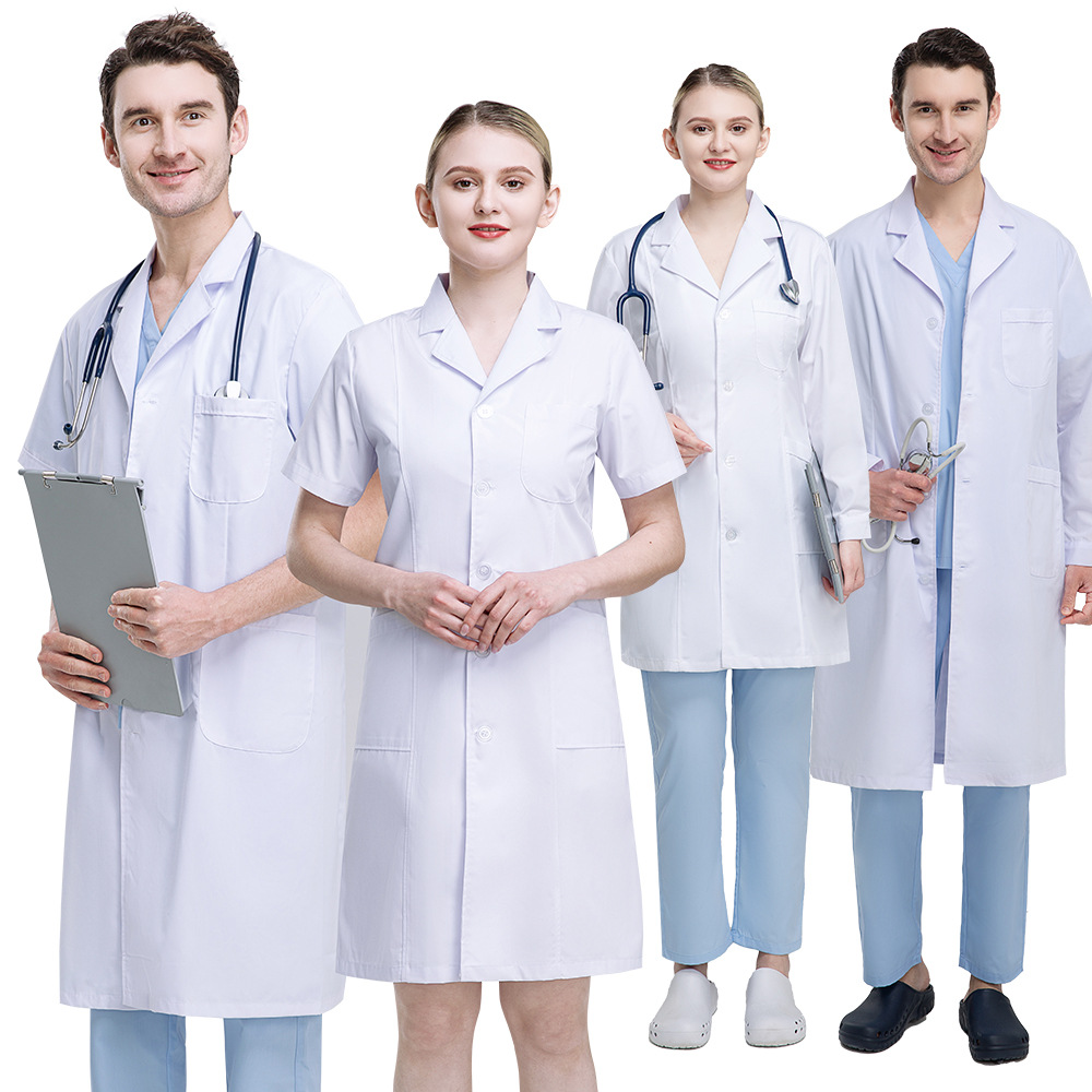 ชุดแพทย์มืออาชีพ ชุดยูนิฟอร์มท - Medical Lab Gown บทวิจารณ์และราคา