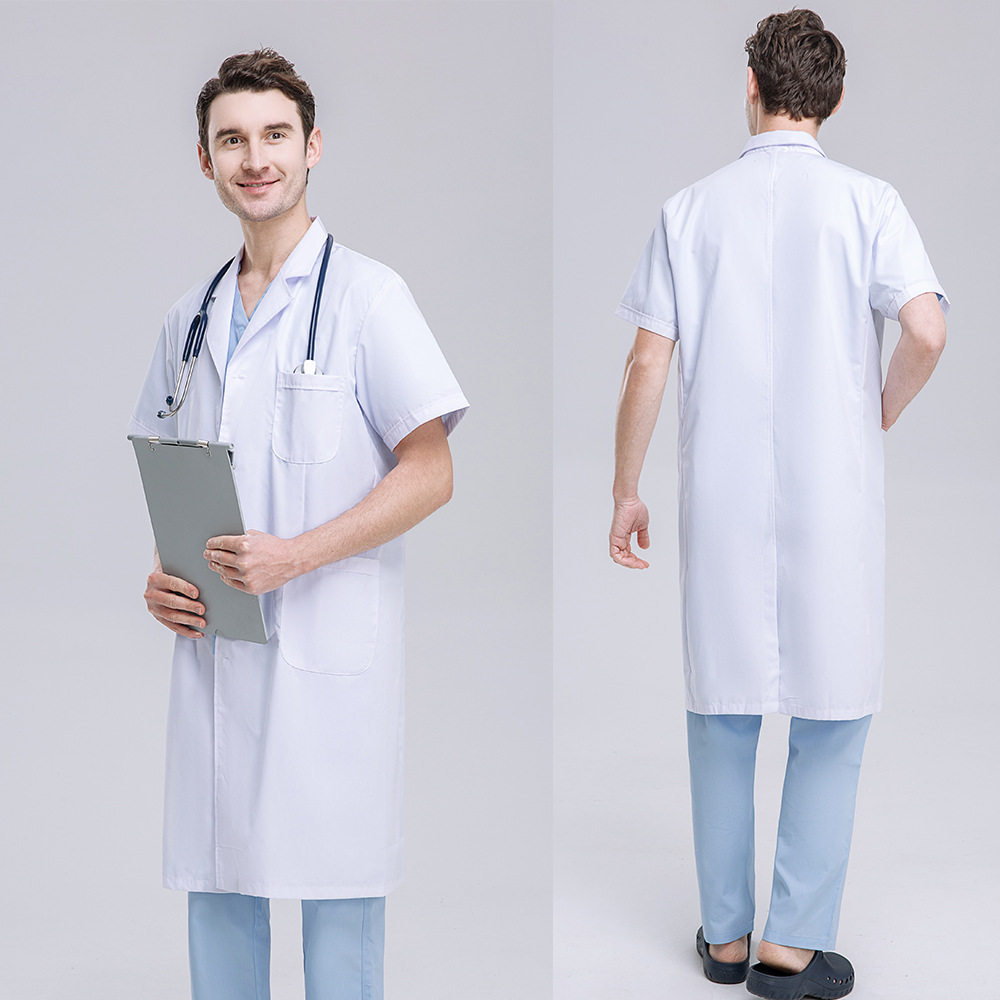 ชุดแพทย์มืออาชีพ ชุดยูนิฟอร์มท - Medical Lab Gown บทวิจารณ์และราคา