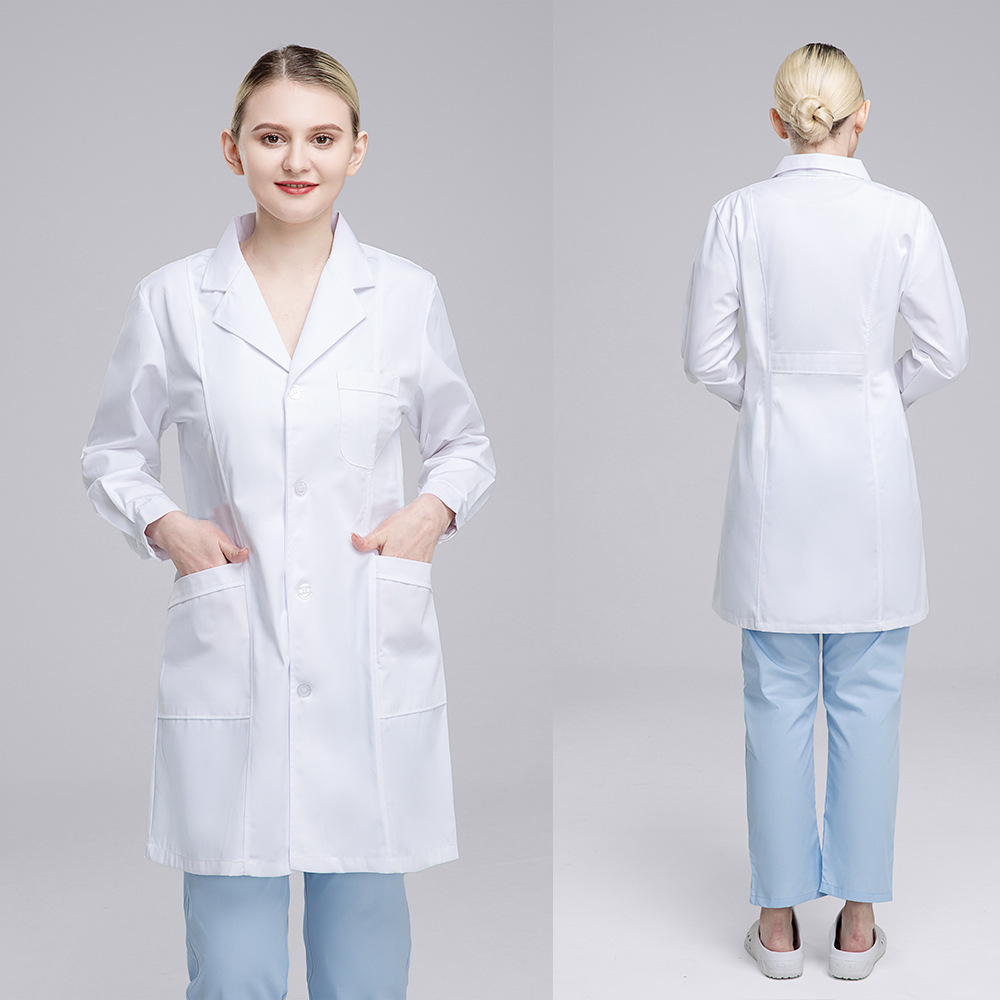 ชุดแพทย์มืออาชีพ ชุดยูนิฟอร์มท - Medical Lab Gown บทวิจารณ์และราคา
