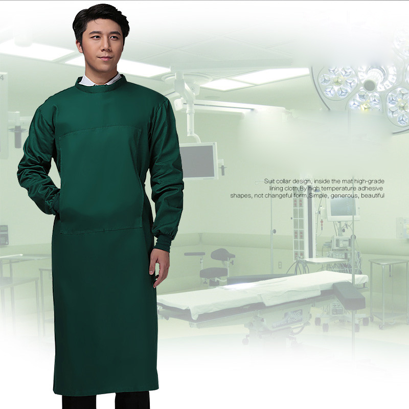 เสื้อผ้าผ่าตัดทนอุณหภูมิสูงสีเ - Medical Lab Gown บทวิจารณ์และราคา