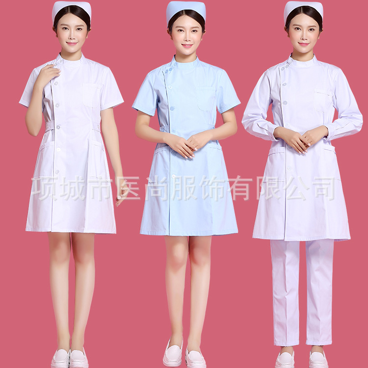 ชุดคอสเพลย์พยาบาลสำหรับหญิงเสื - Medical Lab Gown บทวิจารณ์และราคา