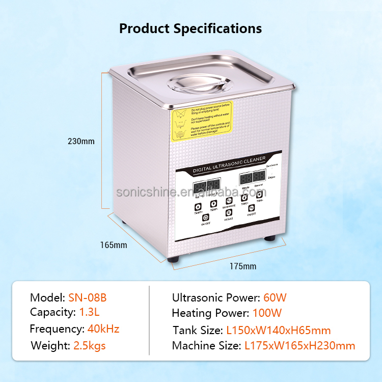 เครื่องทำความสะอาดอัลตราโซนิกไ - Ultrasonic Cleaner Lab บทวิจารณ์และราคา
