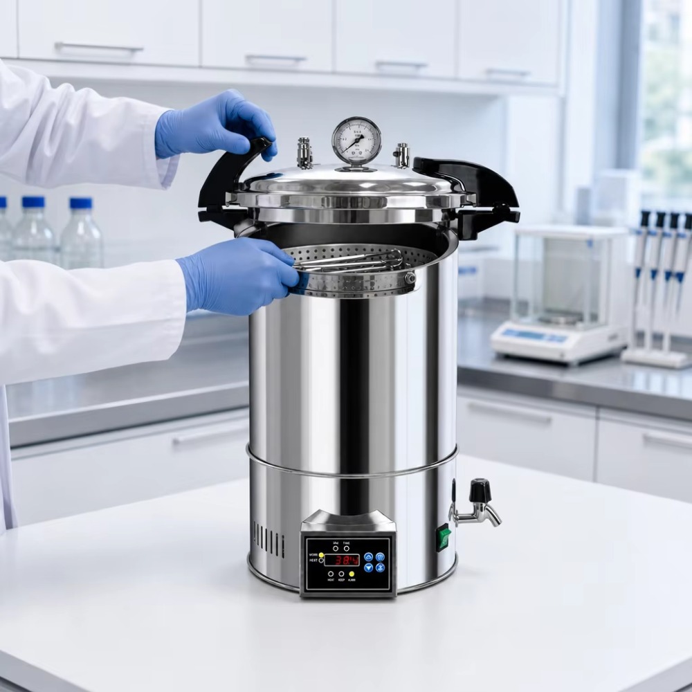เครื่องนึ่งฆ่าเชื้อด้วยไอน้ำแบ - Medical Laboratory บทวิจารณ์และราคา